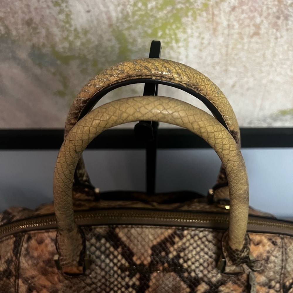 Michael Kors Snake Print Handbag - Picture 7 of 10
